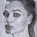 Mein Kursprojekt: Realistische Porträts mit Graphit Bleistift. Traditional illustration, Fine Arts, Sketching, Pencil Drawing, Drawing, Portrait Drawing, Realistic Drawing, Artistic Drawing, and Figure Drawing project by tea_88 - 08.01.2021