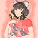 Challenge Espacio Fanbu. Un proyecto de Ilustración tradicional, Ilustración digital y Diseño de personajes de Patricia Orellana - 01.08.2021