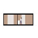 Some images from a Residential building that i've created on my second year Ein Projekt aus dem Bereich Architektur von Sofia Araujo - 01.08.2021