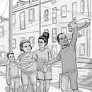 Projeto final do Curso. Traditional illustration, Fine Arts, Sketching, Pencil Drawing, Drawing, Artistic Drawing, and Figure Drawing project by Abel Costa - 08.02.2021