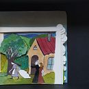 Senhora Holle . Traditional illustration, Arts, Crafts, Paper Craft, Stor, telling, DIY, and Narrative project by Selma Bajgielman - 08.02.2021