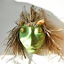 Green Witch | Máscara . Een project van Ontwerp van personages,  Beeldende kunst y VFX van Kat Franco - 31.05.2021