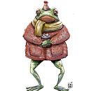 Mein Kursprojekt: Charakterdesign: Illustriere eine ausdrucksvolle Kreatur. Projekt z dziedziny Trad, c, jna ilustracja, Projektowanie postaci,  R, sunek, Ilustracja c i frowa użytkownika Ca Hu - 03.08.2021