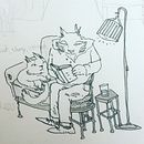 drawings & etc.. Un progetto di Illustrazione tradizionale di Ellen Coons - 03.08.2021