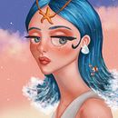 Il mio progetto del corso: Ritratto digitale di fantasia - Fantasy digital portrait. Traditional illustration, Drawing, Digital Illustration, Portrait Drawing, Digital Drawing, and Digital Painting project by Berenice Pellegrini - 08.03.2021