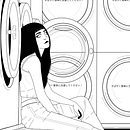 Washing Machines . Design, Traditional illustration, Drawing, Digital Drawing, Manga, Character Design, and Graphic Design project by Lessly Salazar - 08.03.2021