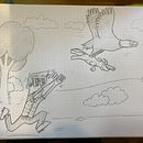 Mi Proyecto del curso: Introducción a la creación de personajes estilo cartoon. Traditional illustration, Character Design, and Drawing project by lemaslettering - 08.03.2021