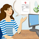 Explaining Video „Zertifizierung und Förderung“. Un progetto di Illustrazione tradizionale e Animazione di Anja Sädler - 01.08.2019