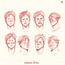 Expression Study. Projekt z dziedziny Trad, c, jna ilustracja, Ilustracja c, frowa, Malarstwo c i frowe użytkownika Natalia Lima - 03.08.2021