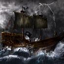 Sailing the storm. Un progetto di Pittura digitale di Diego Rodriguez - 01.05.2021