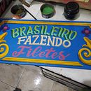 Meu projeto do curso: Filetagem portenha: ilustração e ornamentação de cartazes Ein Projekt aus dem Bereich Lettering, Plakatdesign, H und Lettering von Alexandre Doretto marques Zeroonzegraffiti - 04.08.2021