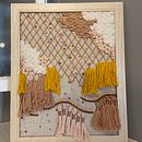 My first project (Embroidered Tapestry Creation course). Embroider, and Decoration project by Shannon Pyles - 08.04.2021