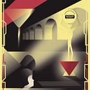 Il mio progetto del corso: Illustrazione digitale in stile art déco. Projekt z dziedziny Trad, c, jna ilustracja,  Sztuki piękne,  Projektowanie plakatów, Ilustracja c i frowa użytkownika Tommaso Brancato - 05.08.2021