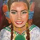 Mi Proyecto del curso: Retrato expresivo al óleo: explora la técnica alla prima . % Arlette Mendieta tarafından hazırlanan Güzel sanatlar, Tablo, Yağlıbo, Ve a Resim projesi - 08.02.2021