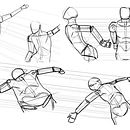 Mi Proyecto del curso: Dibujo anatómico para principiantes. Een project van  Beeldende kunst,  Schetsen, Tekening met potlood,  Tekening, Realistische tekening y Anatomisch tekenen van Esmeralda Ramirez - 05.08.2021