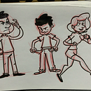 Mi Proyecto del curso: Introducción a la creación de personajes estilo cartoon. Drawing, Character Design, and Traditional illustration project by Lester Aroche Moreira - 08.06.2021