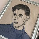 Mi Proyecto del curso: Creación de retratos bordados. Embroider project by Brenda Salazar - 08.06.2021