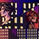 Mi Proyecto del curso: Ilustración digital con influencia manga. Projekt z dziedziny Trad, c, jna ilustracja, Komiks, Ilustracja c, frowa, Stor, telling, Narracja i Manga użytkownika Fernanda Noelia Diaz Rodriguez - 06.08.2021
