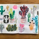 Mein Kursprojekt: Illustrationstechniken, um die Kreativität zu deblockieren. Un projet de Design , Illustration traditionnelle, Beaux Arts, Peinture, Créativité, Créativité avec les enfants , et Carnet de croquis de Monika Kriener - 07.08.2021