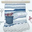 Tapiz decorativo tejido en telar de bastidor . % Lidia Trillo Benitez tarafından hazırlanan Sanat ve El Sanatları projesi - 08.07.2021