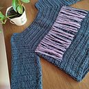 Mi Proyecto del curso:  Top-down: prendas a crochet de una sola pieza. Un progetto di Fashion design, Fiber Art, DIY e Uncinetto di Nataly Rodriguez - 07.08.2021