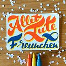 Lettering Postcards Ein Projekt aus dem Bereich Traditionelle Illustration, Grafikdesign, T, pografie, Lettering und Zeichnung von Priscille Schmitt - 07.08.2021