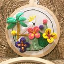 Bordado en 3D. Embroider project by Paula Reynoso - 10.24.2020