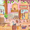 Paseo por la bodega. Un proyecto de Ilustración tradicional de Adriana Isabel Figueroa Mañas - 08.08.2021