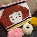 Tapestry crochet con Andie Viggiano. Un projet de Art textile, Artisanat , et Crochet de Jeannette Preston - 06.08.2021