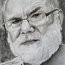 Mein Kursprojekt: Künstlerisches Porträt mit Kohlestift: die Atmosphäre. Un proyecto de Ilustración tradicional, Bellas Artes, Dibujo, Dibujo de Retrato, Dibujo realista, Dibujo artístico y Pintura de Bernd Lehrack - 10.08.2021