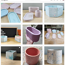 Mi Proyecto del curso: Creación de muebles en concreto para principiantes. Un projet de Artisanat, Design, Fabrication de mobilier, Design d'intérieur, Décoration d'intérieur , et DIY de Sofia Martinez - 10.08.2021