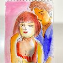 My project in Artistic Watercolor Sketching: Dare to Express Your Ideas course. Un proyecto de Ilustración tradicional, Bocetado, Creatividad, Dibujo, Pintura a la acuarela y Sketchbook de Hạnh-Minh Nguyễn - 10.08.2021