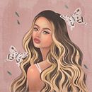 My project in Powerful Female Characters: Illustrating Confidence and Diversity course. Un progetto di Illustrazione tradizionale, Pittura, Illustrazione digitale, Disegno digitale e Pittura digitale di Kulisara Koltai - 10.08.2021