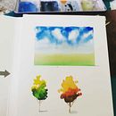 Esercizi, studi e Progetto Finale: Diario di viaggio ad acquerello Ein Projekt aus dem Bereich Traditionelle Illustration, Aquarellmalerei, Architektonische Illustration und Sketchbook von Monica Di Maggio - 10.08.2021