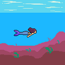 Mi proyecto de animación de personajes en pixel art para videojuegos . Een project van Karakteranimatie, Videogames, Pixel art y Videogame-ontwikkeling van minnaa - 10.08.2021