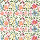 Meu projeto do curso: Padrões florais vibrantes com aquarela. Ilustração tradicional, Pattern Design, Pintura em aquarela e Ilustração botânica projeto de Gustavo Teixeira de Miranda - 10.08.2021