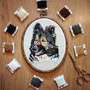 Elvis. Embroider project by Rocio Rios Pröschle - 08.10.2021