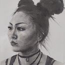 My project in Realistic Portrait with Graphite Pencil course. Un progetto di Illustrazione tradizionale, Belle arti, Bozzetti, Disegno a matita, Disegno, Disegno di ritratti, Disegno realistico, Disegno artistico e Disegno anatomico di Lily Shmain - 09.08.2021