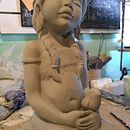 Figuras de arcilla . Patung proyek oleh Vanesa Durand - 08.10.2021