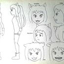 Creación de personajes manga: Ficha de personaje. Un proyecto de Ilustración tradicional, Diseño de personajes, Cómic y Manga de Diego Maidana - 07.08.2021
