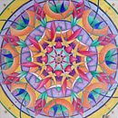 Mandala project. Een project van  Tekening,  Creativiteit, Logo-ontwerp,  Modeontwerp, Aquarelschilderen,  Artistieke tekening, Instagram y Traditionele illustratie van Sara Maite Girardi - 12.08.2021