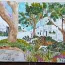 My project in Artistic Watercolor Sketching: Dare to Express Your Ideas course Ein Projekt aus dem Bereich Traditionelle Illustration, Skizzenentwurf, Kreativität, Zeichnung, Aquarellmalerei und Sketchbook von athenamcelrath - 12.08.2021