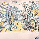 My project in The Art of Sketching: Transform Your Doodles into Art course . Ilustrație tradițională, Desen în creion, Desen și Caiet de schițe de larysa_tomazenko - 08.09.2021