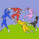 La Dance des Rangers. Traditional illustration, Art Direction, Poster Design, and Character Design project by Manuel Bueno Botello - 08.04.2021