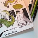 Sketchbook / Creature designs. Un proyecto de Diseño de personajes, Bocetado, Dibujo, Dibujo a lápiz, Creatividad y Concept Art de Rowena Frenzel - 12.08.2021