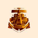 Schloss Ein Projekt aus dem Bereich Traditionelle Illustration, Vektorillustration, Zeichnung und Plakatdesign von Simone Colasante - 12.08.2021