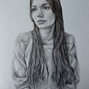 Mon projet de cours : Portrait réaliste au crayon graphite. Un projet de Illustration traditionnelle, Beaux Arts, Esquisse , Dessin au cra, on, Dessin, Dessin de portrait, Dessin réaliste, Dessin artistique , et Dessin anatomique de Wilmer Arteaga de Sierra - 12.08.2021