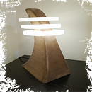 Peça de iluminação "La Voile" . Desain Pencahayaan proyek oleh Walter Inácio - 08.12.2021