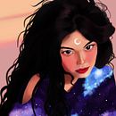 My project in Digital Fantasy Portraits with Photoshop course. Un progetto di Illustrazione tradizionale, Disegno, Illustrazione digitale, Disegno di ritratti, Disegno digitale e Pittura digitale di Lợi Nguyễn - 10.08.2021