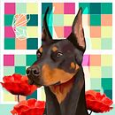 Retratos de Mascotas. Ilustração tradicional, e Pintura digital projeto de Jesualdo Olivera - 13.08.2021